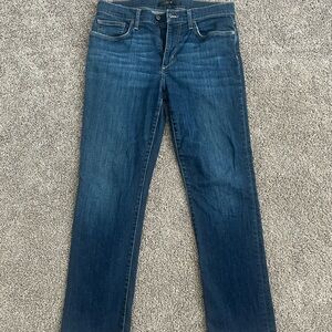 Joe's Jeans Dark Blue Straight Leg Denim
